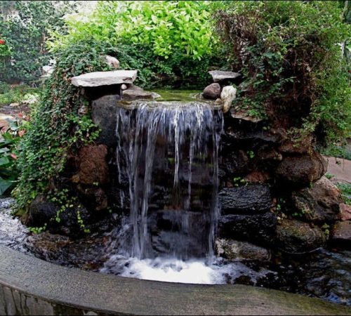 garden-waterfall